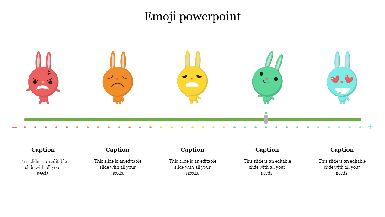 Our Predesigned Emoji PowerPoint Background Slide Themes